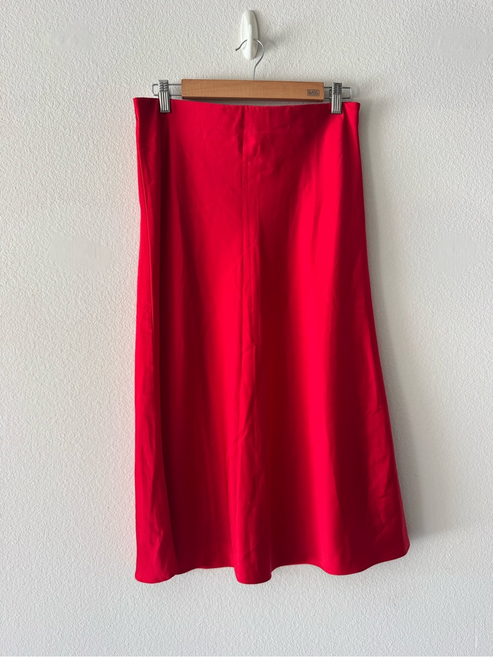 J. Crew Vibrant Red midi Skirt